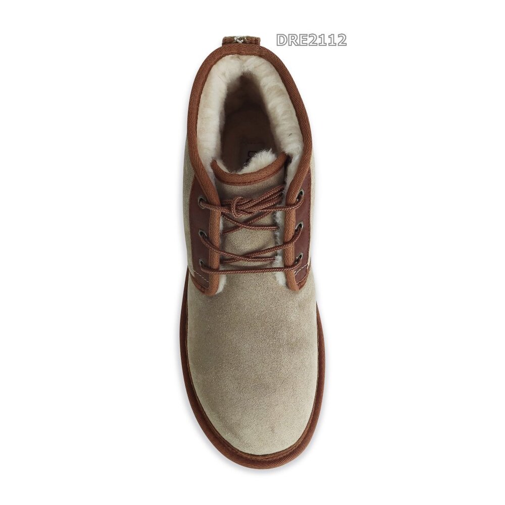 UGG Neumel Suede Leather Fur Boots *NEW* - Picture 5 of 7